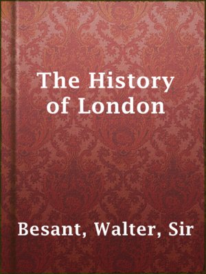 cover image of The History of London